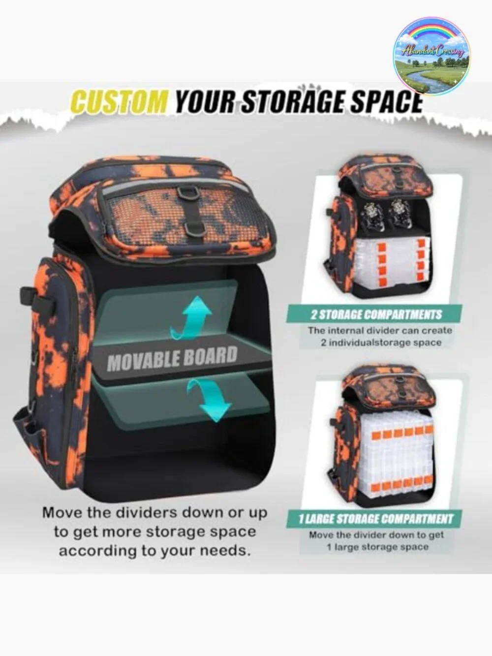 N/A fishing backpack